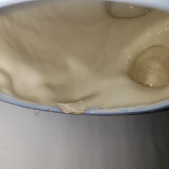 Teddy Bear Blue Ribbon Hand Craft by Cresteramics Creston BC Cookie jar - Picture 9 of 12